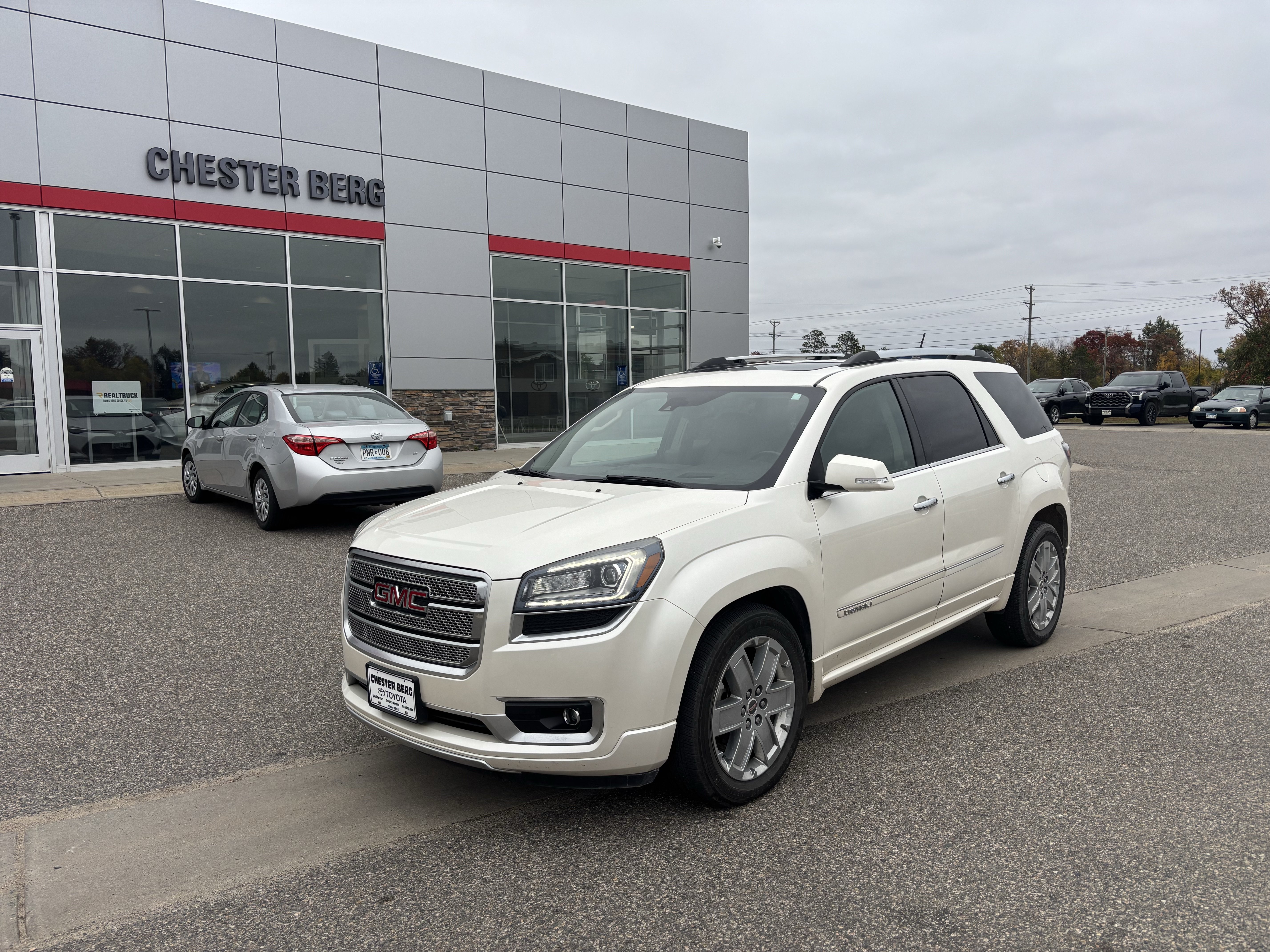 Used 2015 GMC Acadia Denali with VIN 1GKKVTKD1FJ310144 for sale in Bemidji, Minnesota