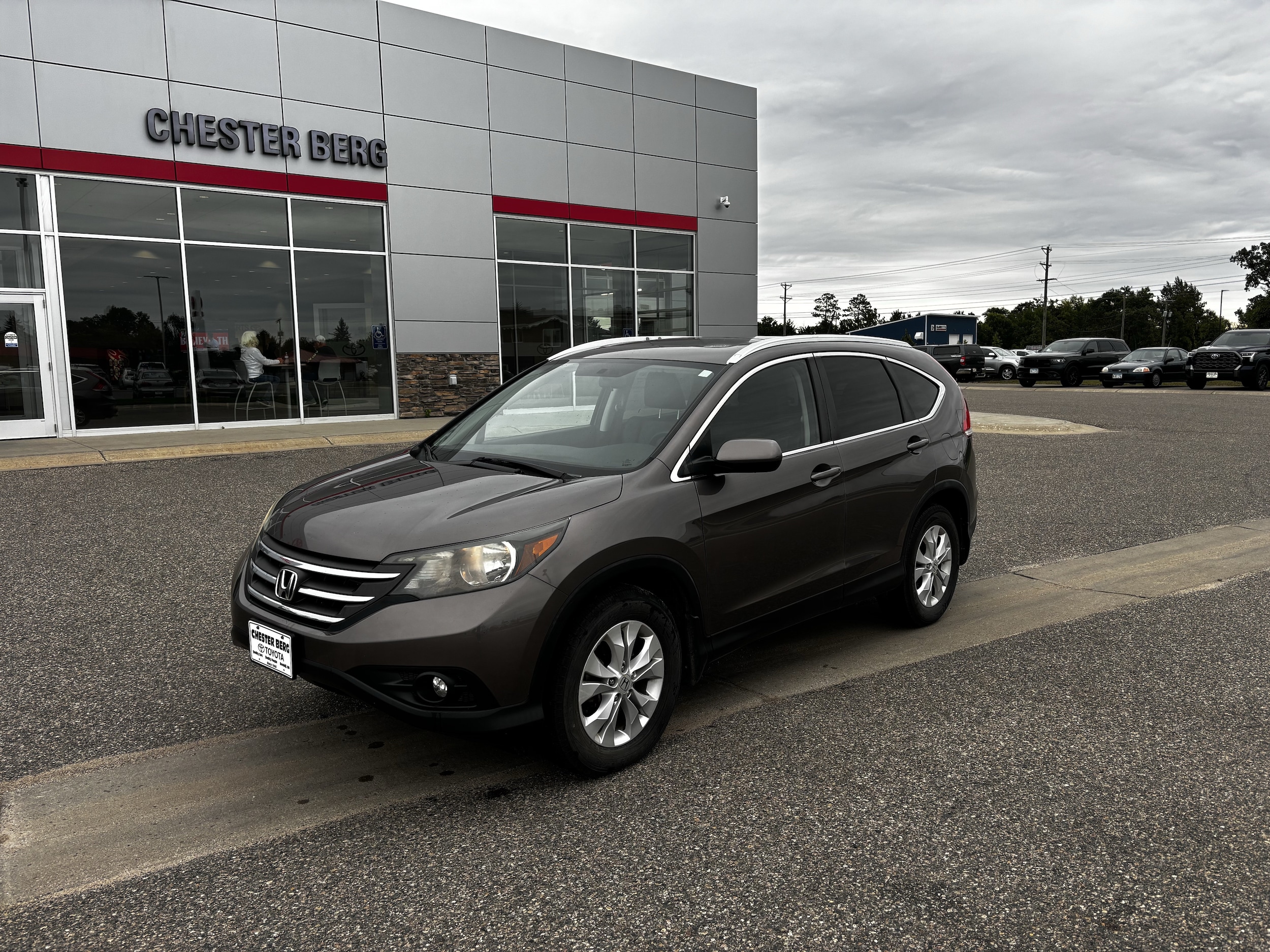 Used 2014 Honda CR-V EX-L with VIN 2HKRM4H75EH645886 for sale in Bemidji, Minnesota