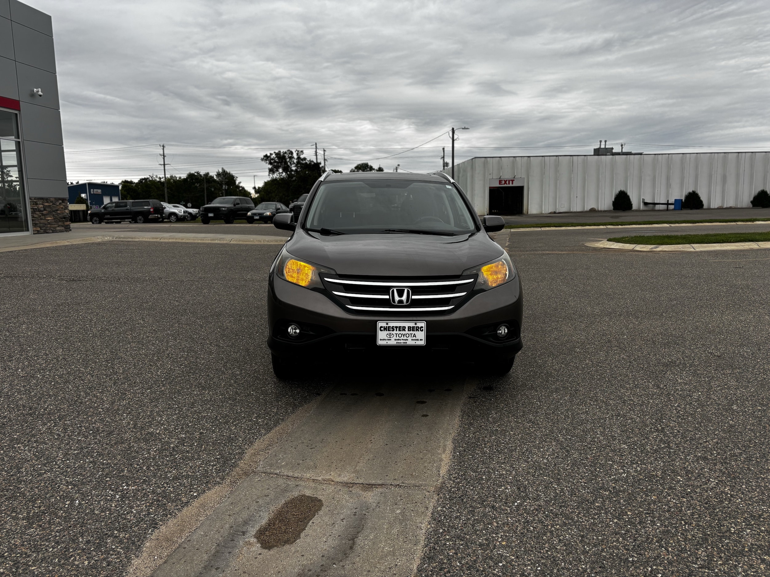 Used 2014 Honda CR-V EX-L with VIN 2HKRM4H75EH645886 for sale in Bemidji, Minnesota