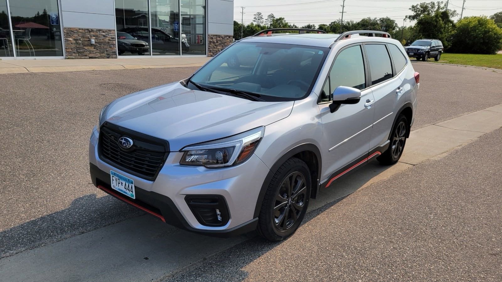 Used 2021 Subaru Forester Sport with VIN JF2SKARC4MH511337 for sale in Bemidji, Minnesota