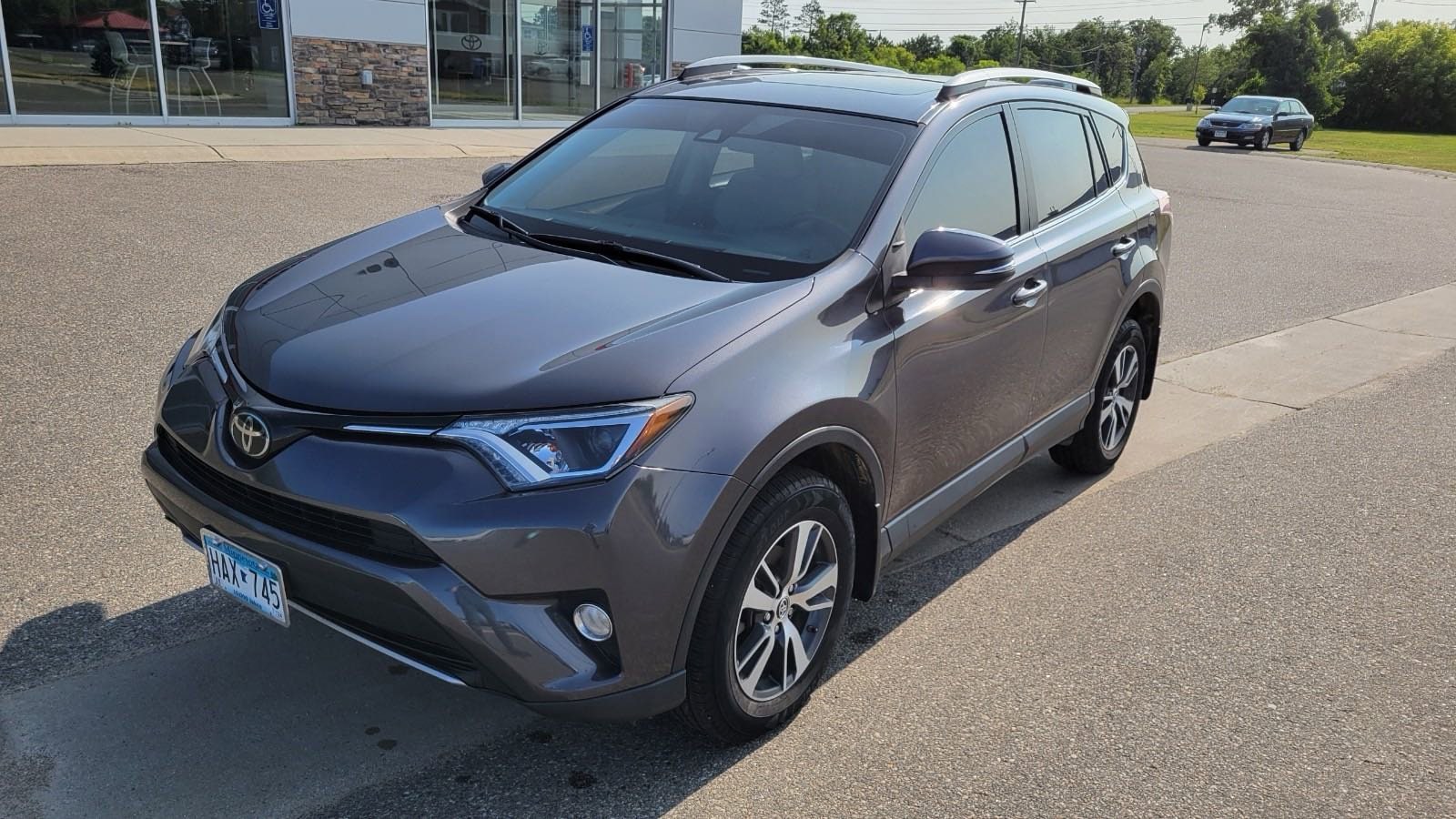 Used 2017 Toyota RAV4 XLE with VIN JTMRFREV2HJ115803 for sale in Bemidji, Minnesota