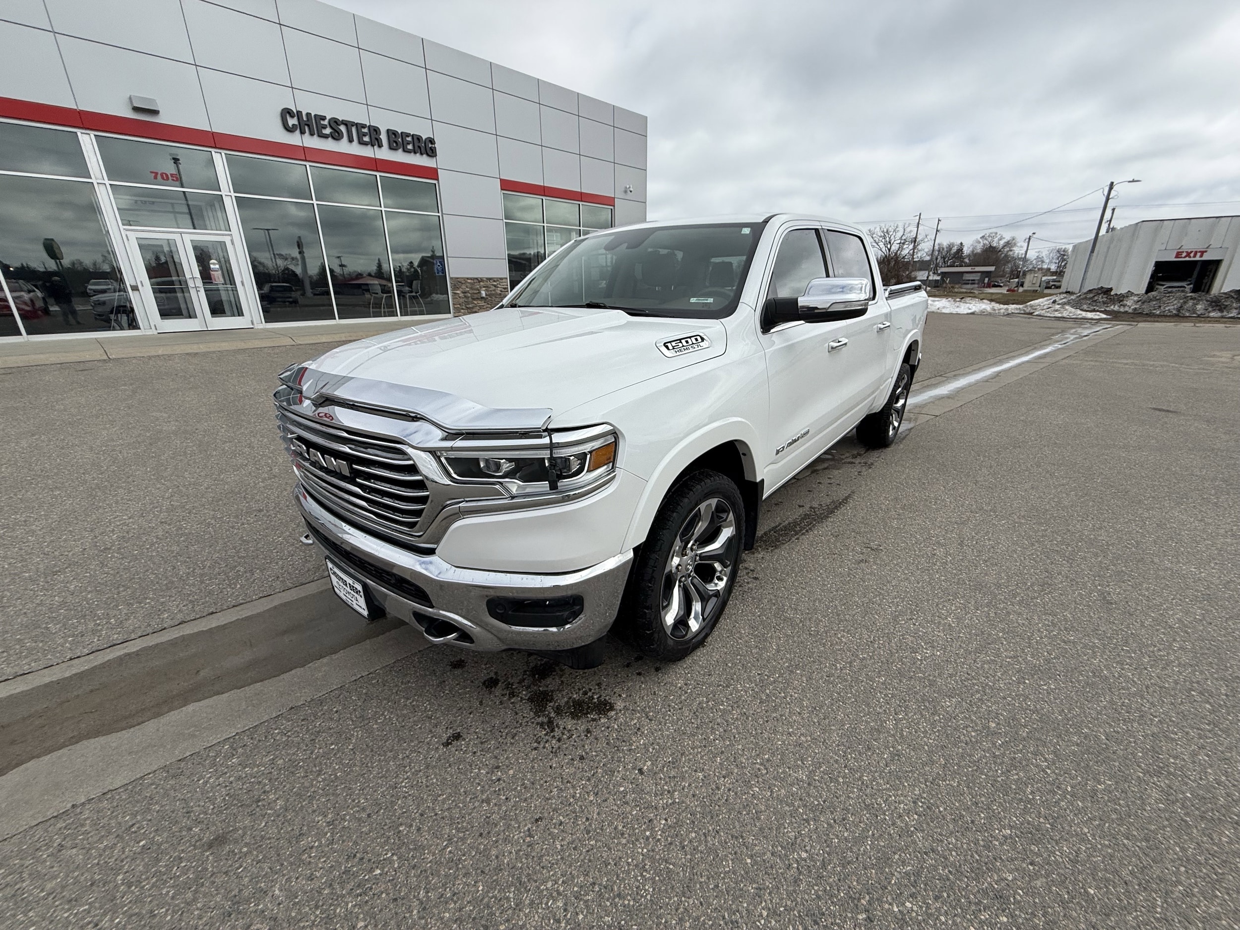 Used 2019 RAM Ram 1500 Pickup Longhorn with VIN 1C6SRFKT7KN764742 for sale in Bemidji, Minnesota