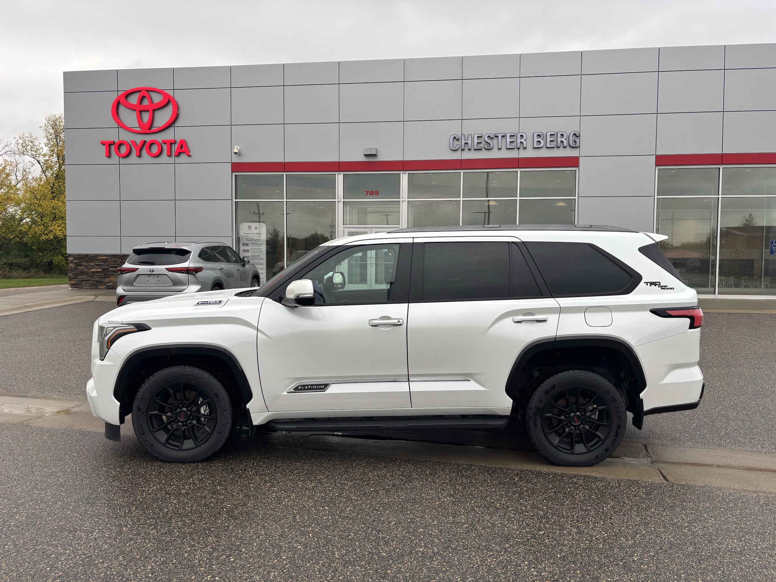 Used 2025 Toyota Sequoia Platinum with VIN 7SVAAABA3SX049058 for sale in Bemidji, Minnesota