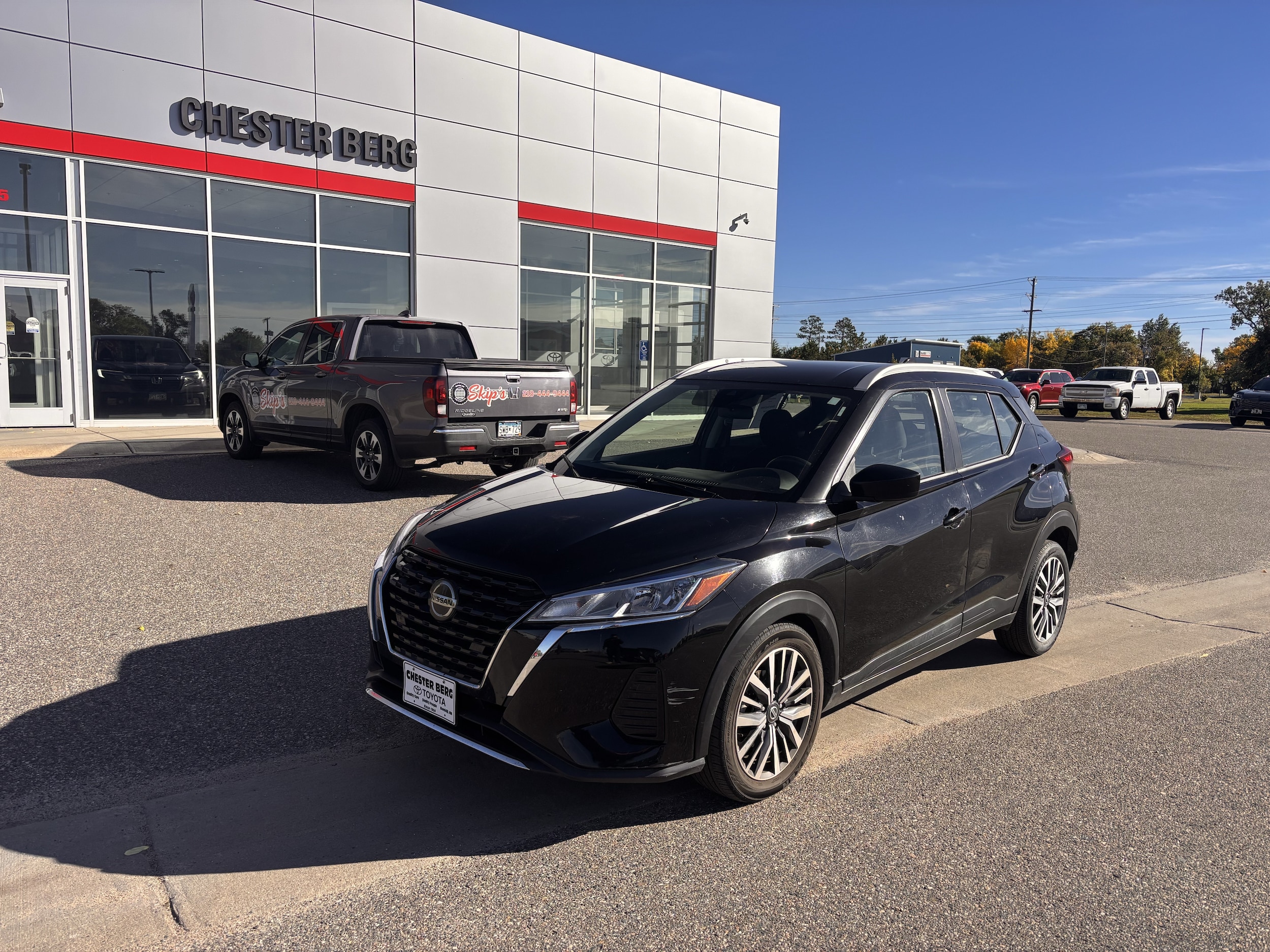 Used 2021 Nissan Kicks SV with VIN 3N1CP5CV9ML524837 for sale in Bemidji, Minnesota
