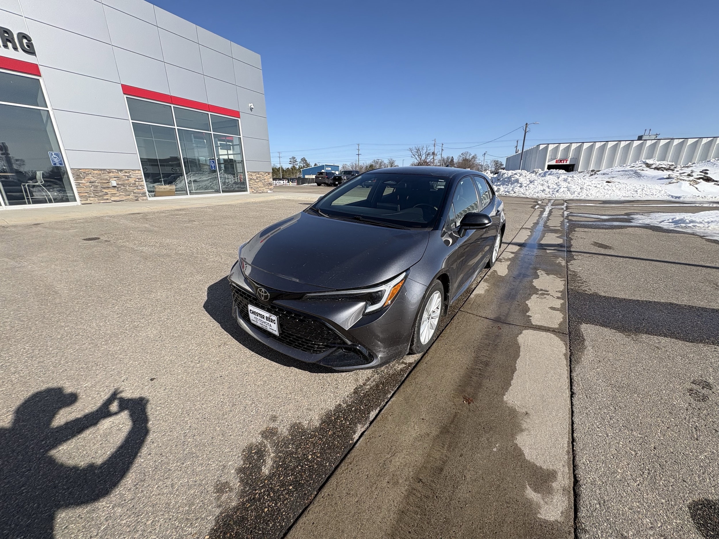 Used 2023 Toyota Corolla Hatchback SE with VIN JTND4MBE1P3195228 for sale in Bemidji, Minnesota