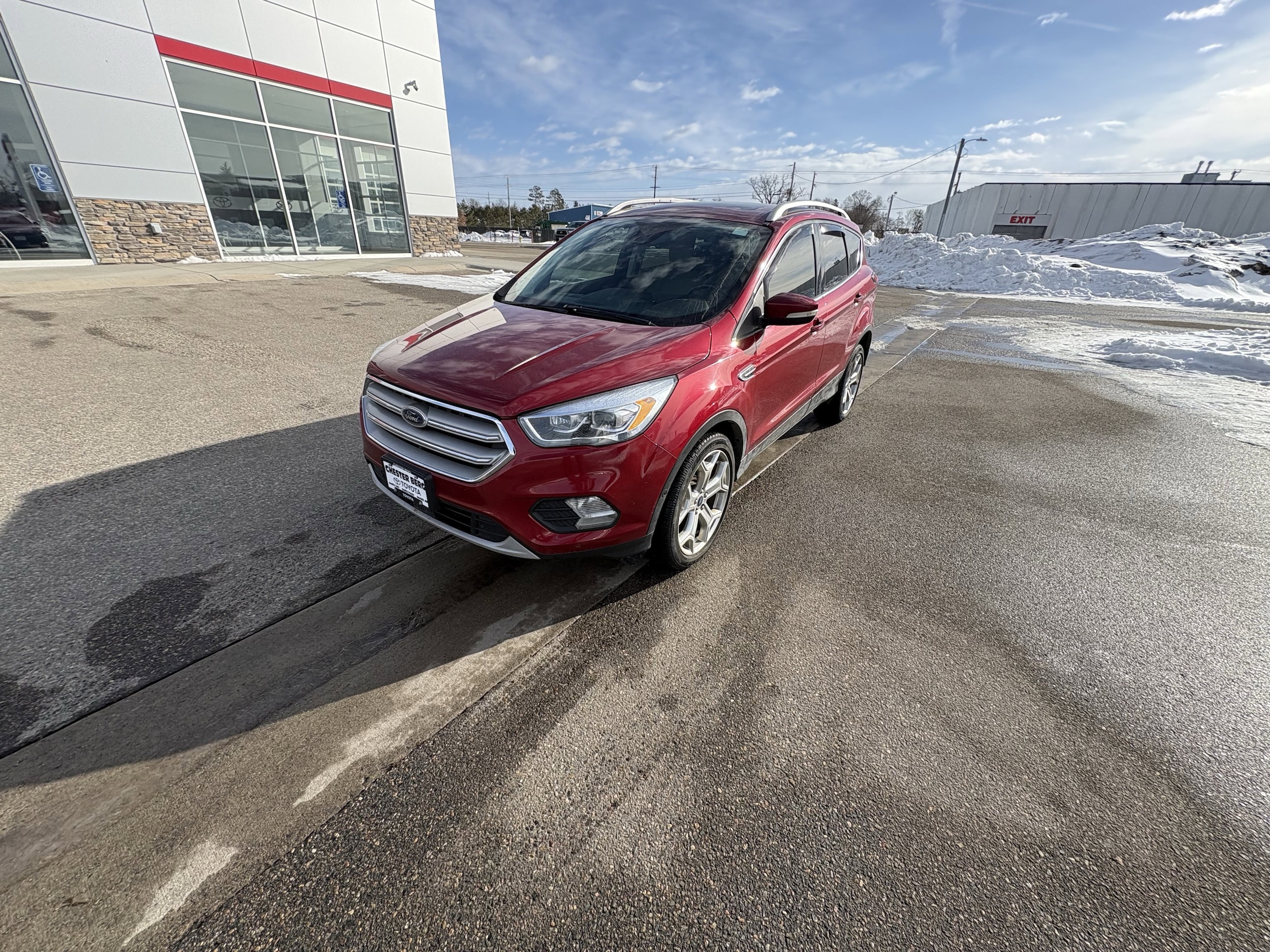 Used 2019 Ford Escape Titanium with VIN 1FMCU9J91KUB44635 for sale in Bemidji, Minnesota