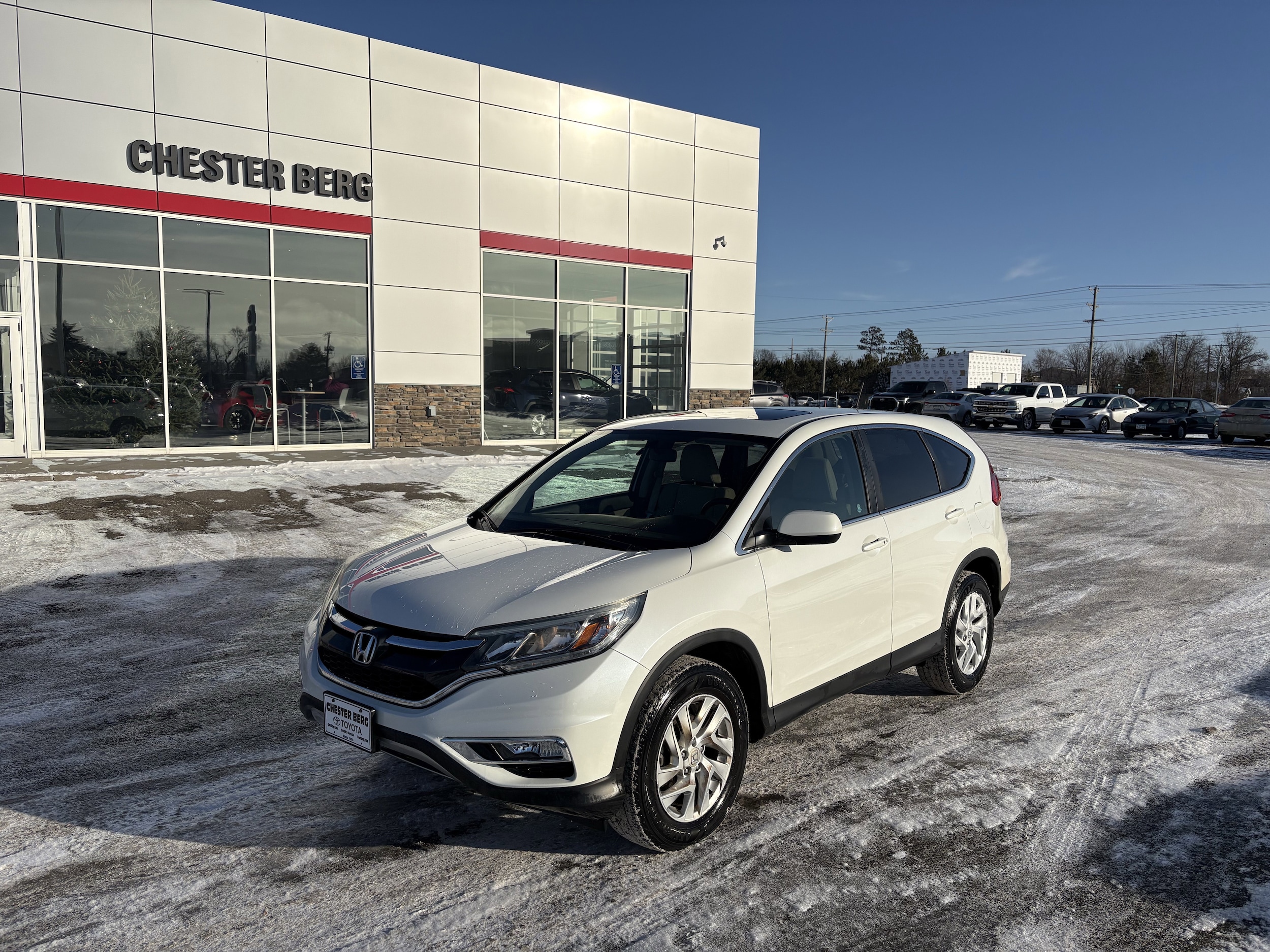 Used 2015 Honda CR-V EX with VIN 5J6RM4H58FL046311 for sale in Bemidji, Minnesota