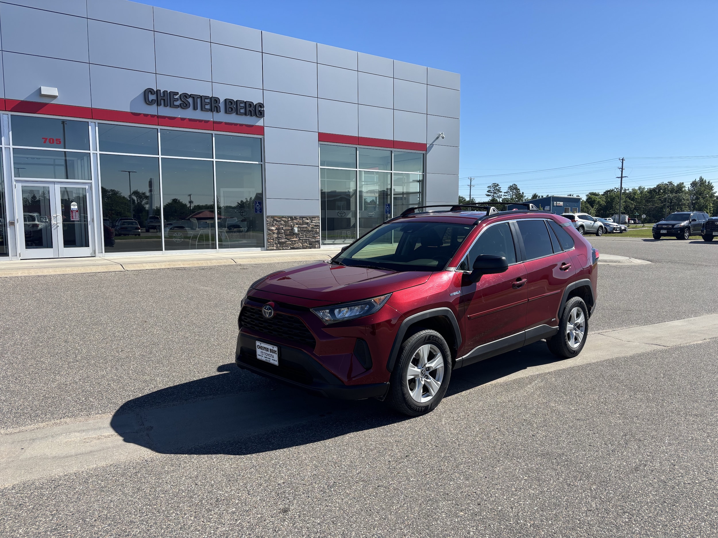 Used 2019 Toyota RAV4 LE with VIN JTMLWRFV8KD026103 for sale in Bemidji, Minnesota