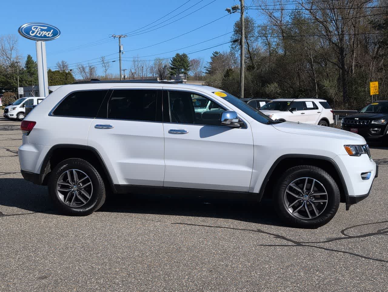 Certified 2017 Jeep Grand Cherokee Limited with VIN 1C4RJFBG0HC618706 for sale in Columbia, CT