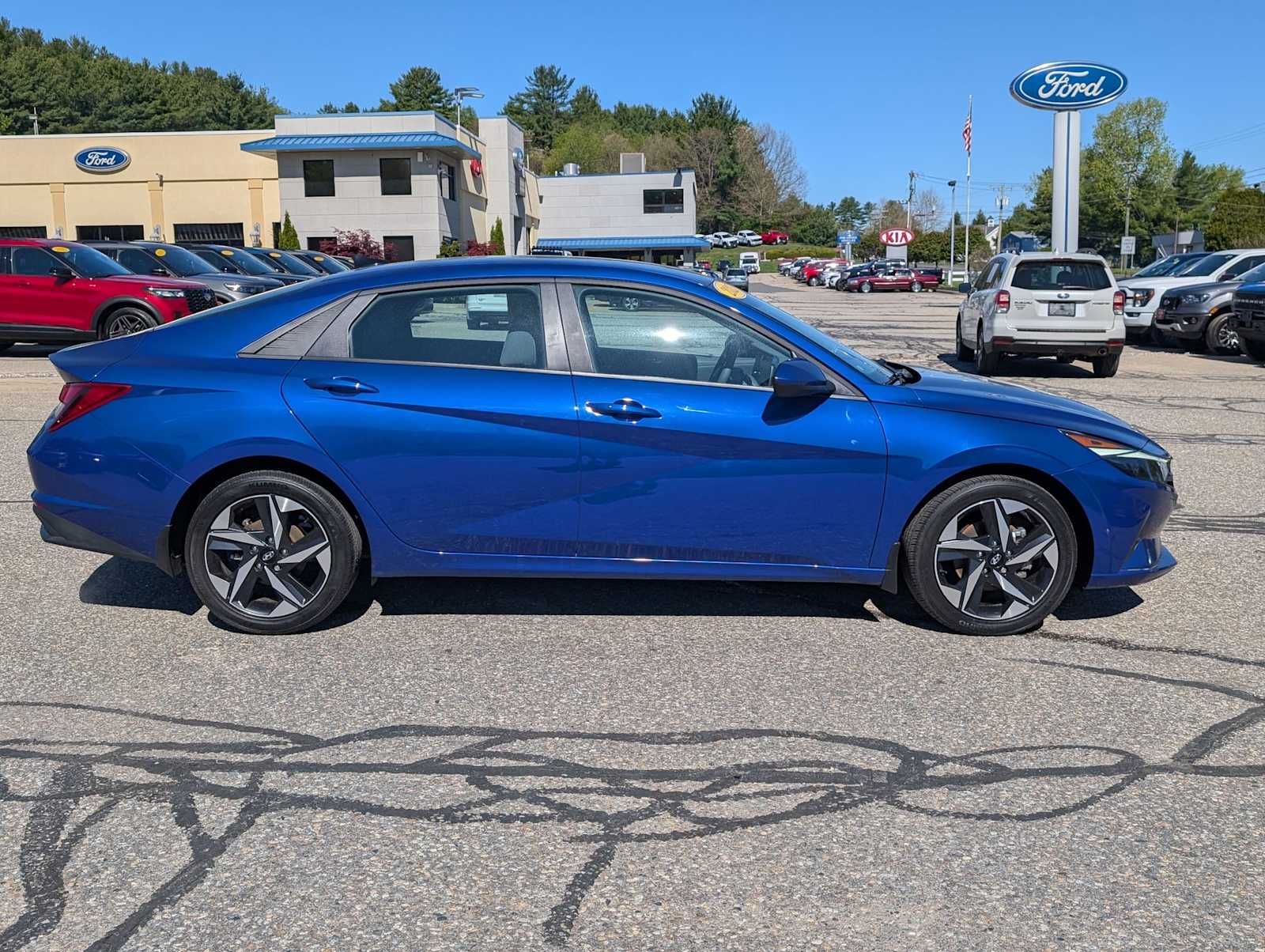 Certified 2023 Hyundai Elantra SEL with VIN KMHLS4AG2PU613035 for sale in Columbia, CT