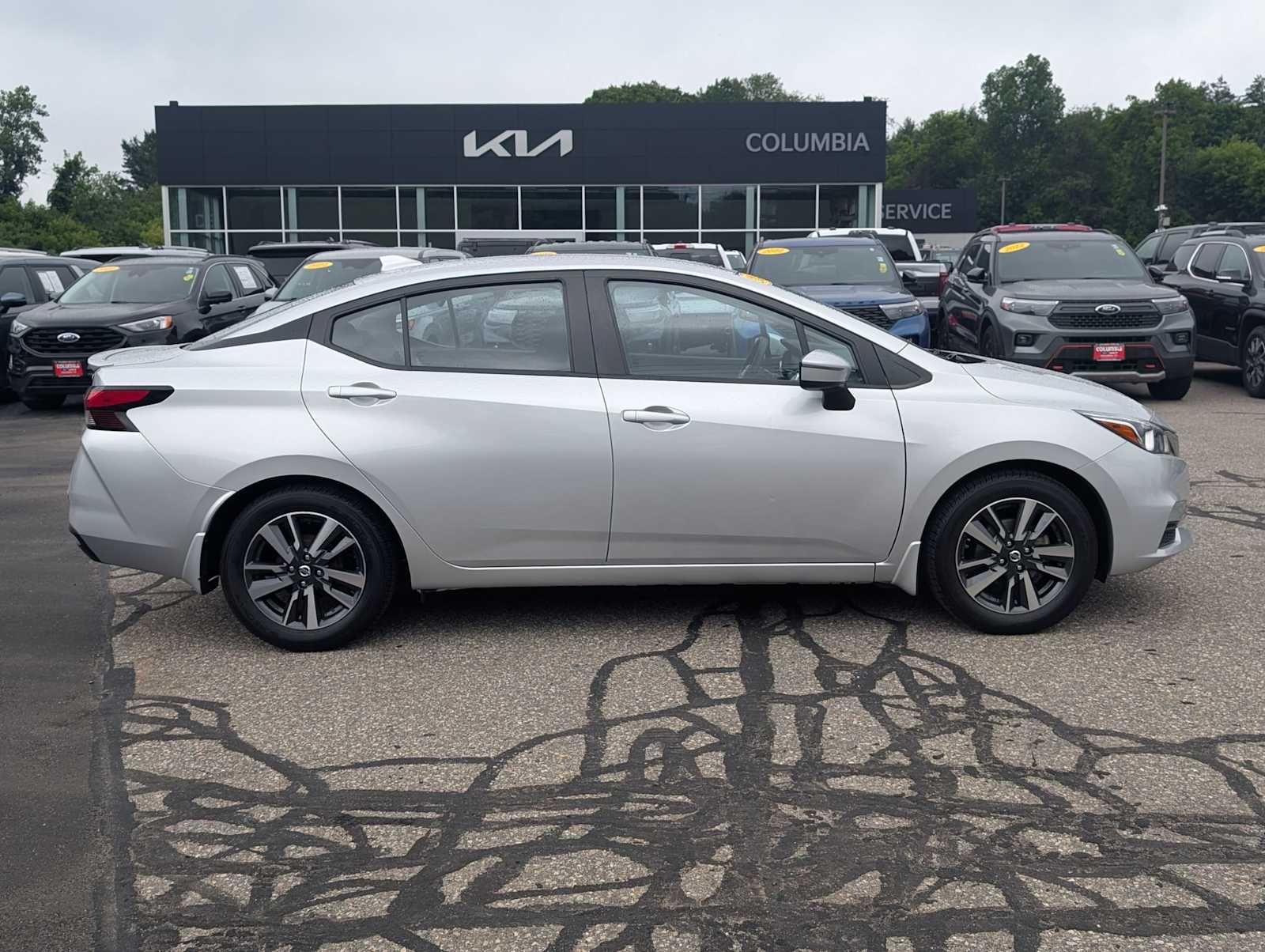 Certified 2021 Nissan Versa Sedan SV with VIN 3N1CN8EV5ML848002 for sale in Columbia, CT