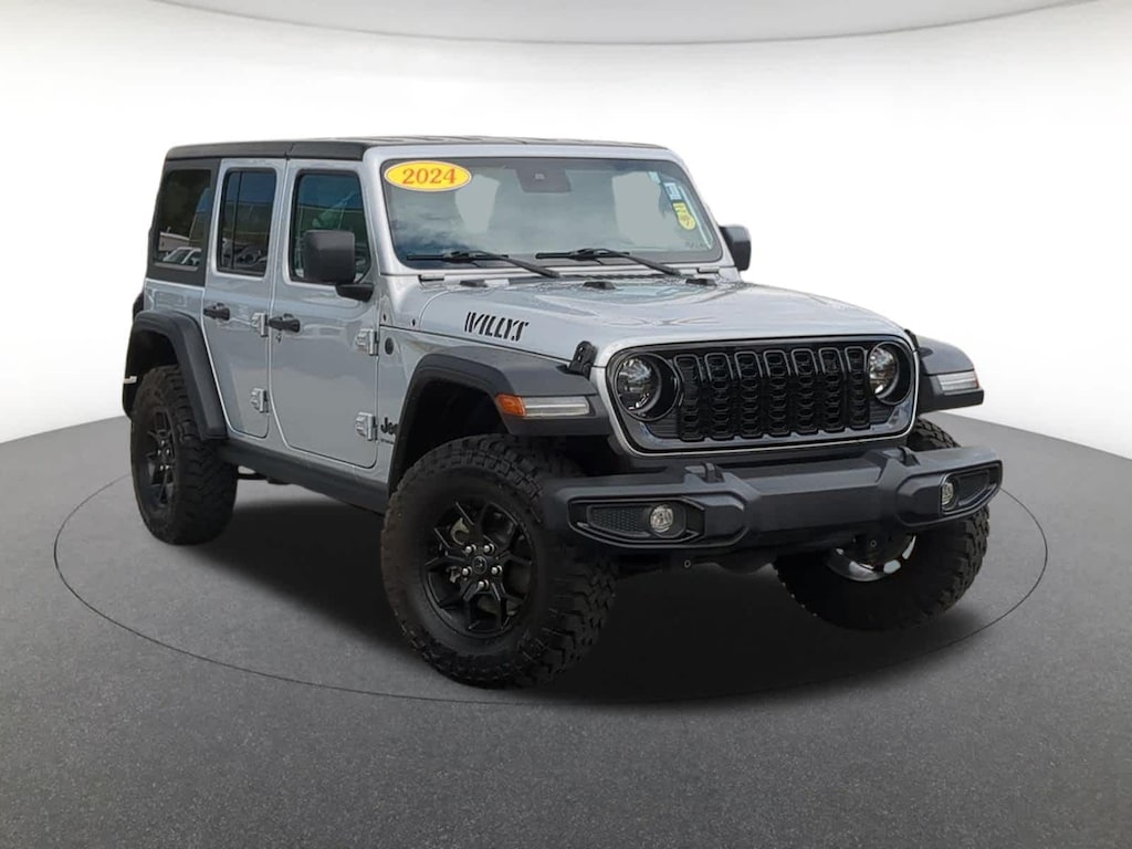Certified 2024 Jeep Wrangler Willys SUV