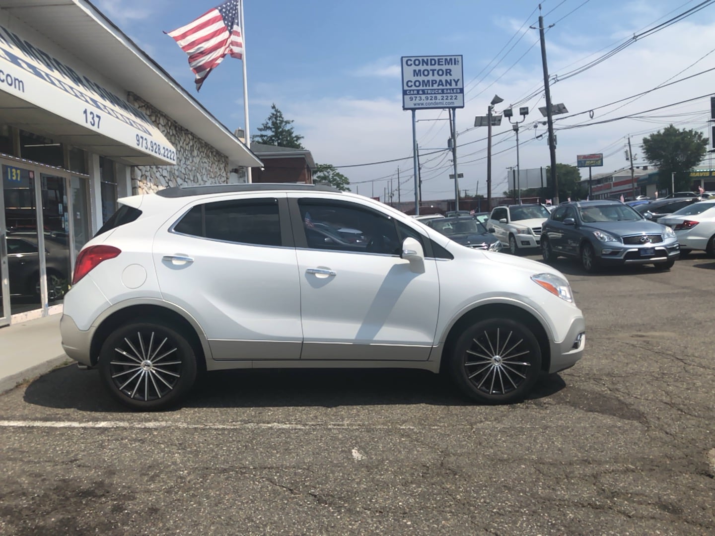 Used 2015 Buick Encore Leather with VIN KL4CJGSB8FB111260 for sale in Lodi, NJ