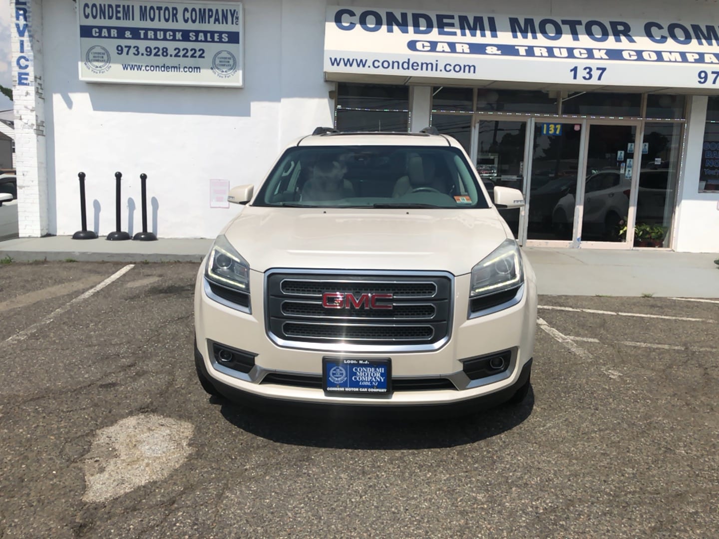 Used 2014 GMC Acadia SLT1 with VIN 1GKKVRKD1EJ198723 for sale in Lodi, NJ