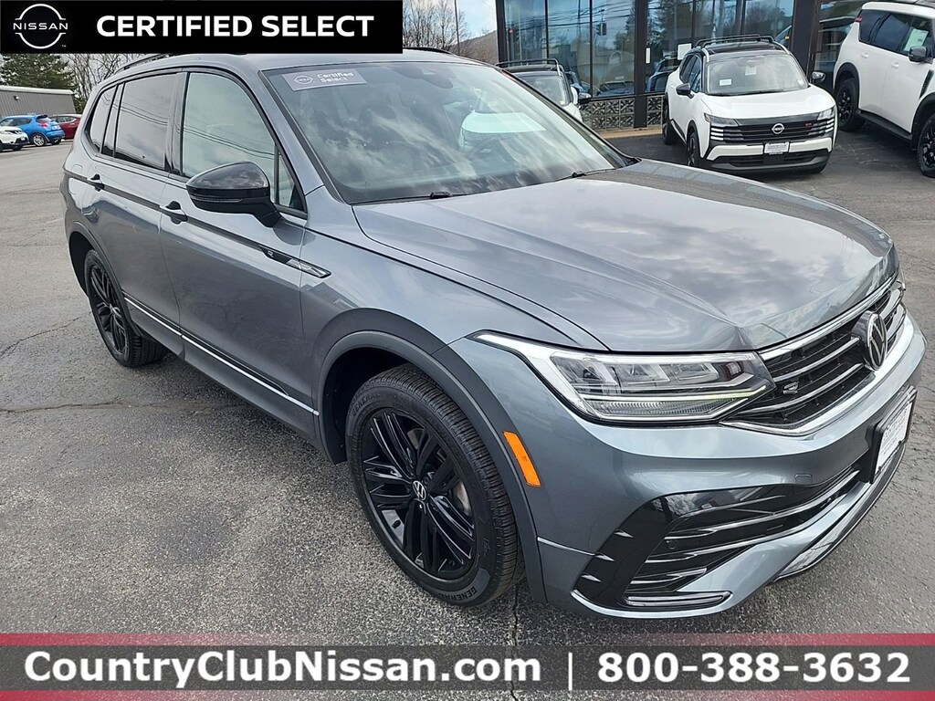 Certified 2022 Volkswagen Tiguan 2.0T SE R-Line Black SUV