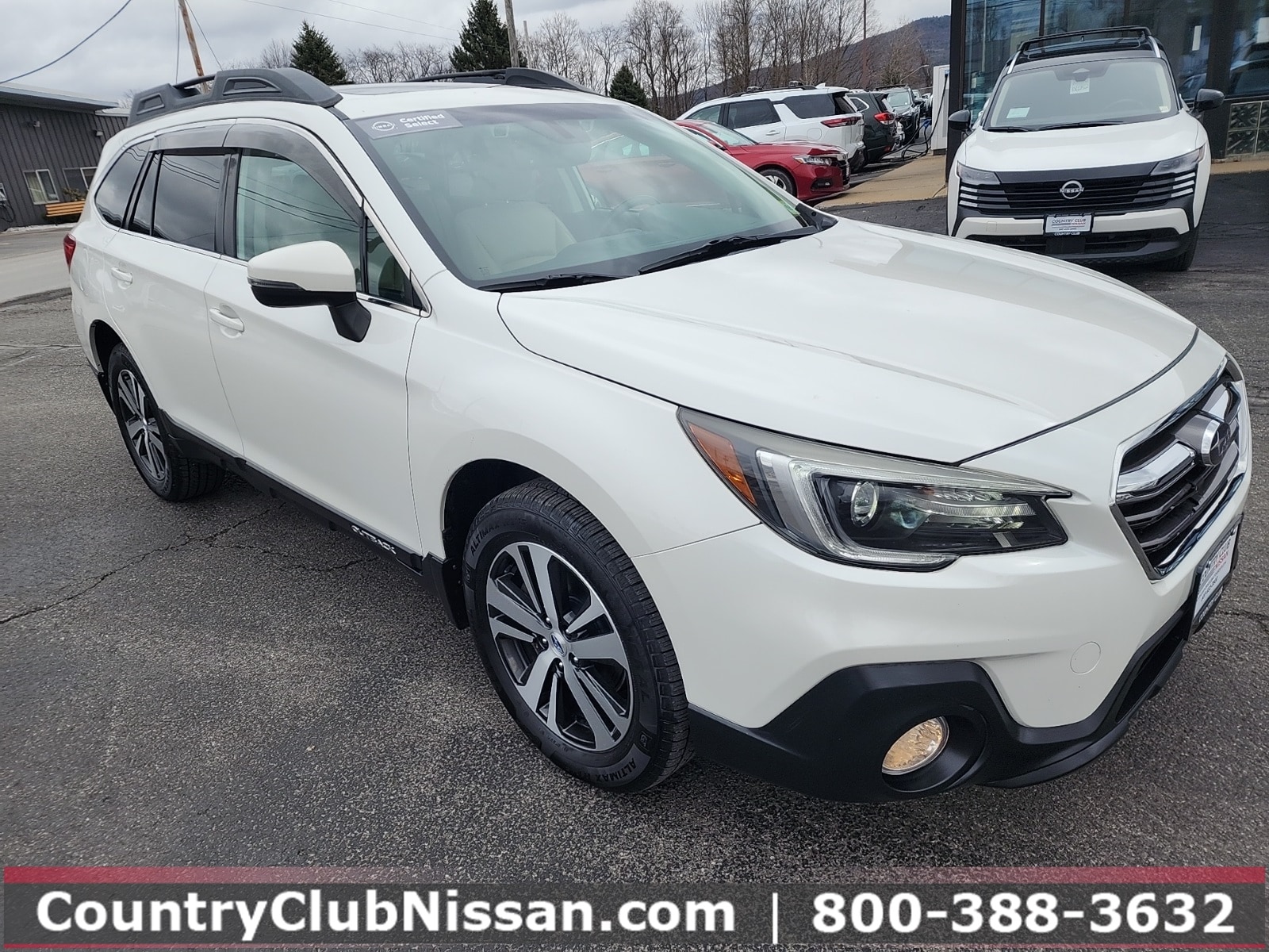 Used 2018 Subaru Outback Limited with VIN 4S4BSANC7J3250195 for sale in Oneonta, NY