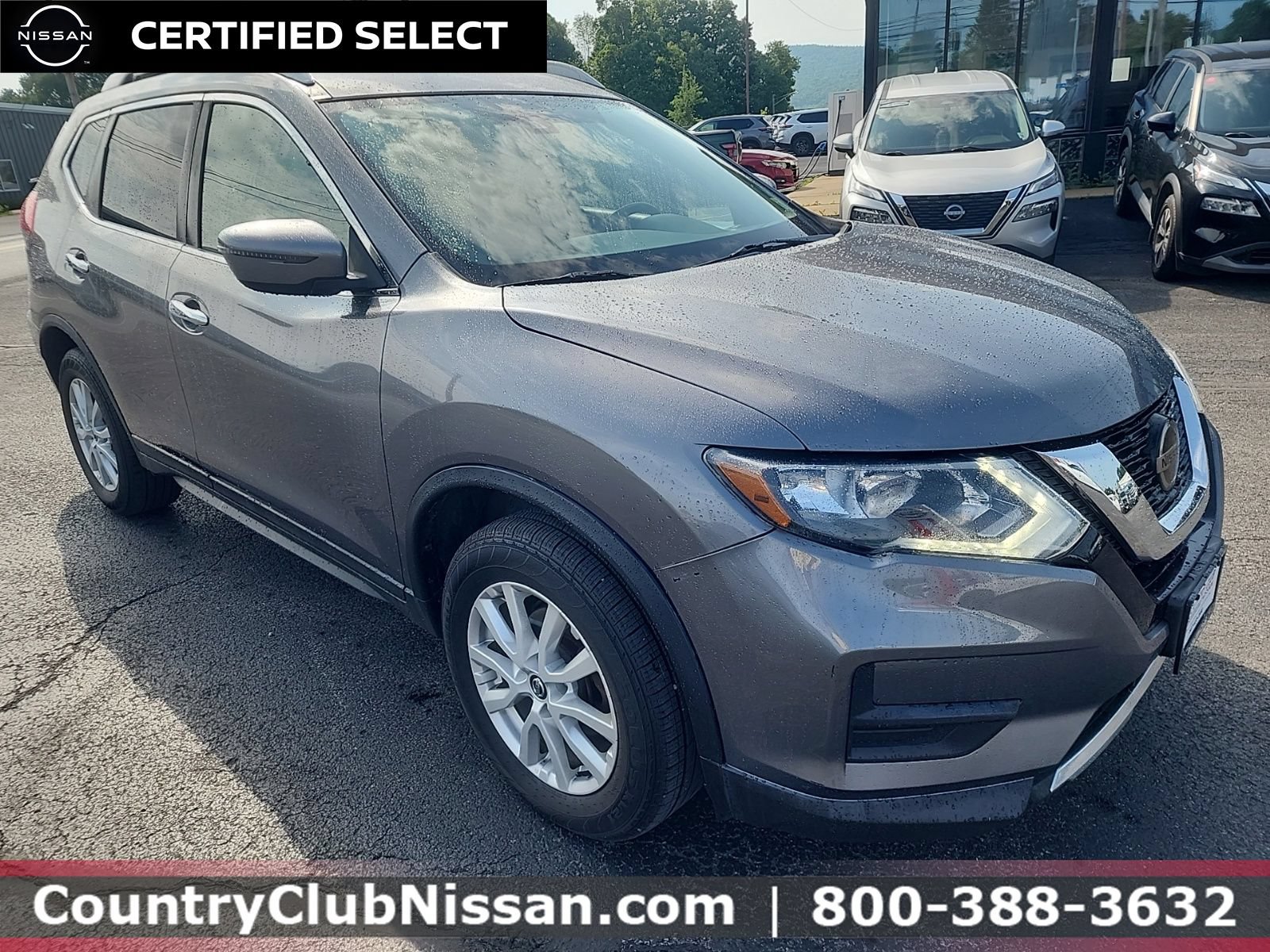 Certified 2019 Nissan Rogue SV with VIN KNMAT2MV8KP558251 for sale in Oneonta, NY