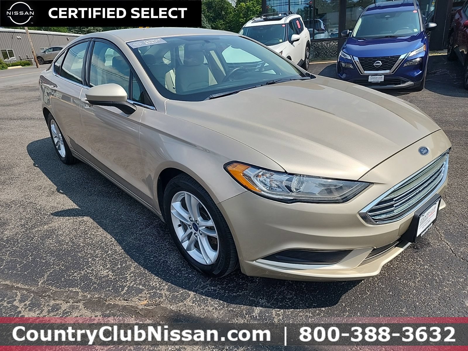 Certified 2018 Ford Fusion SE with VIN 3FA6P0HD2JR255060 for sale in Oneonta, NY