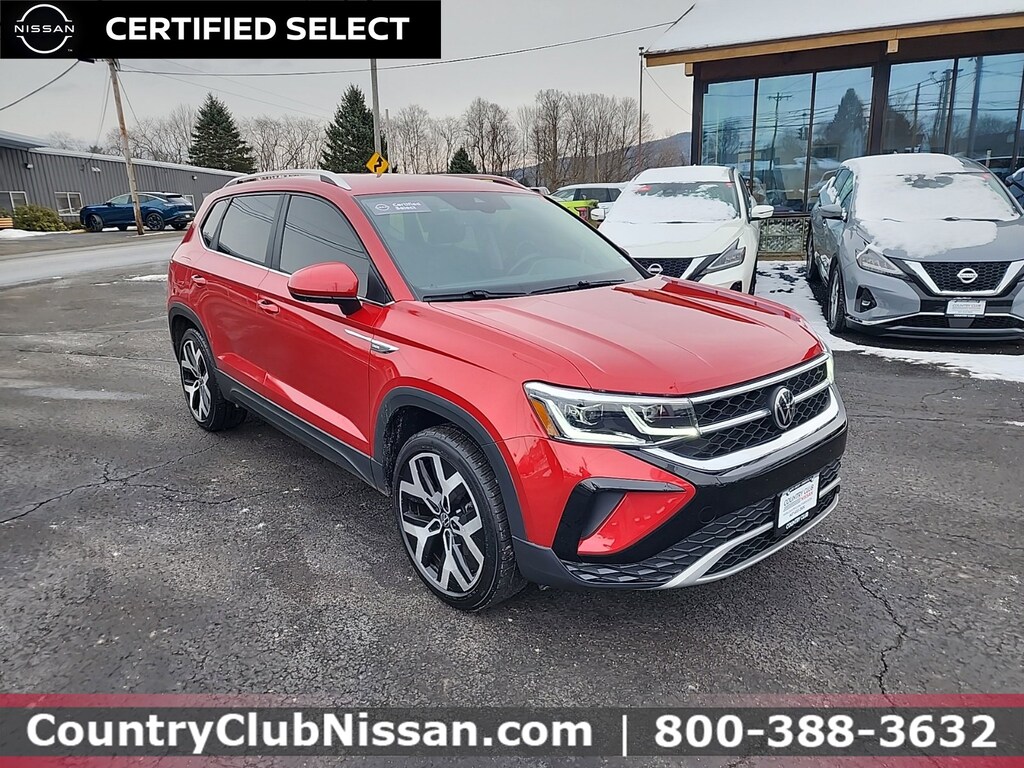 Certified 2022 Volkswagen Taos 1.5T SEL 4MOTION SUV