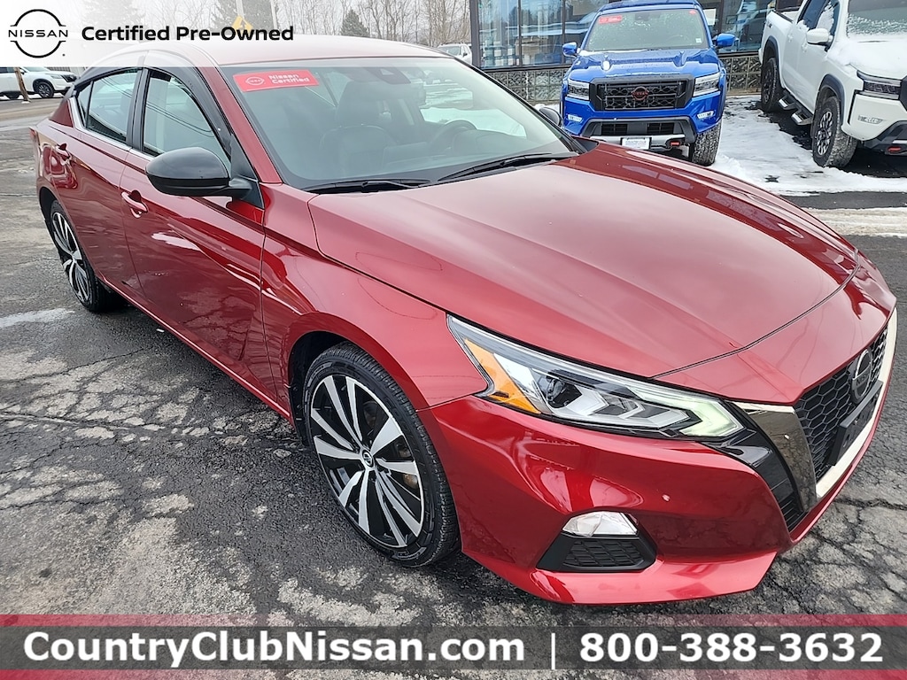 Certified 2022 Nissan Altima 2.5 SR Sedan