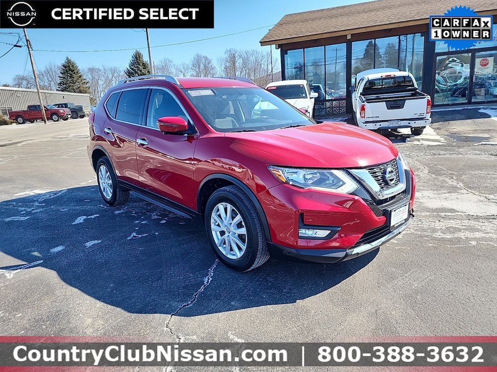 Certified 2017 Nissan Rogue SV SUV