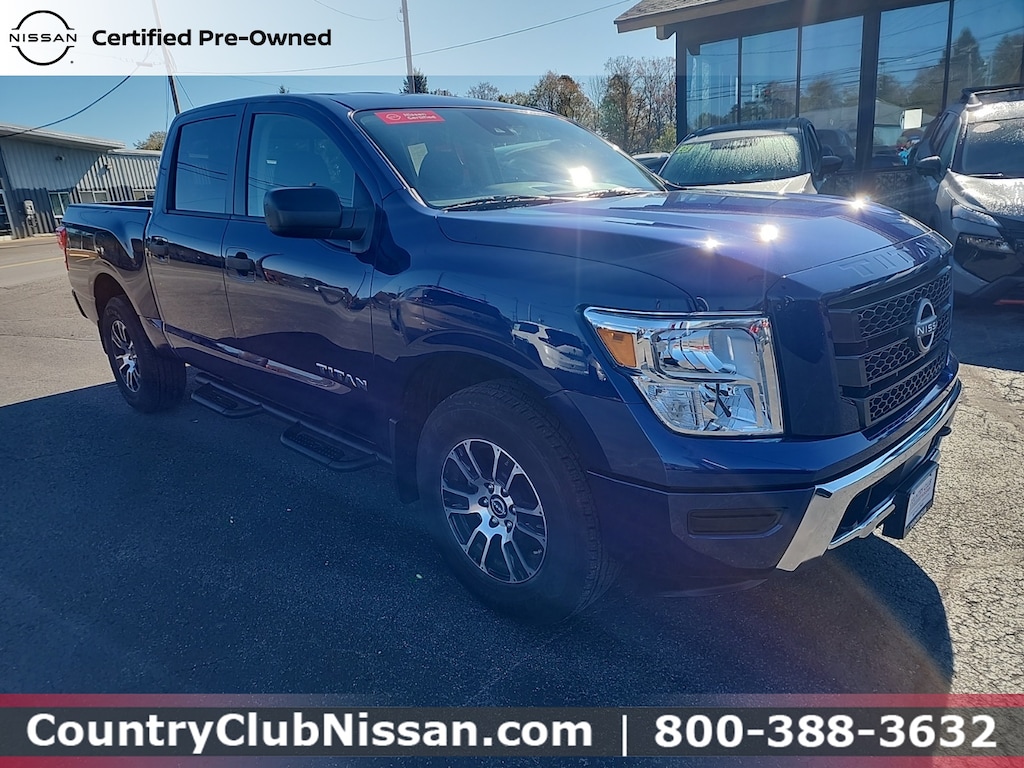Certified 2024 Nissan Titan SV Truck Crew Cab