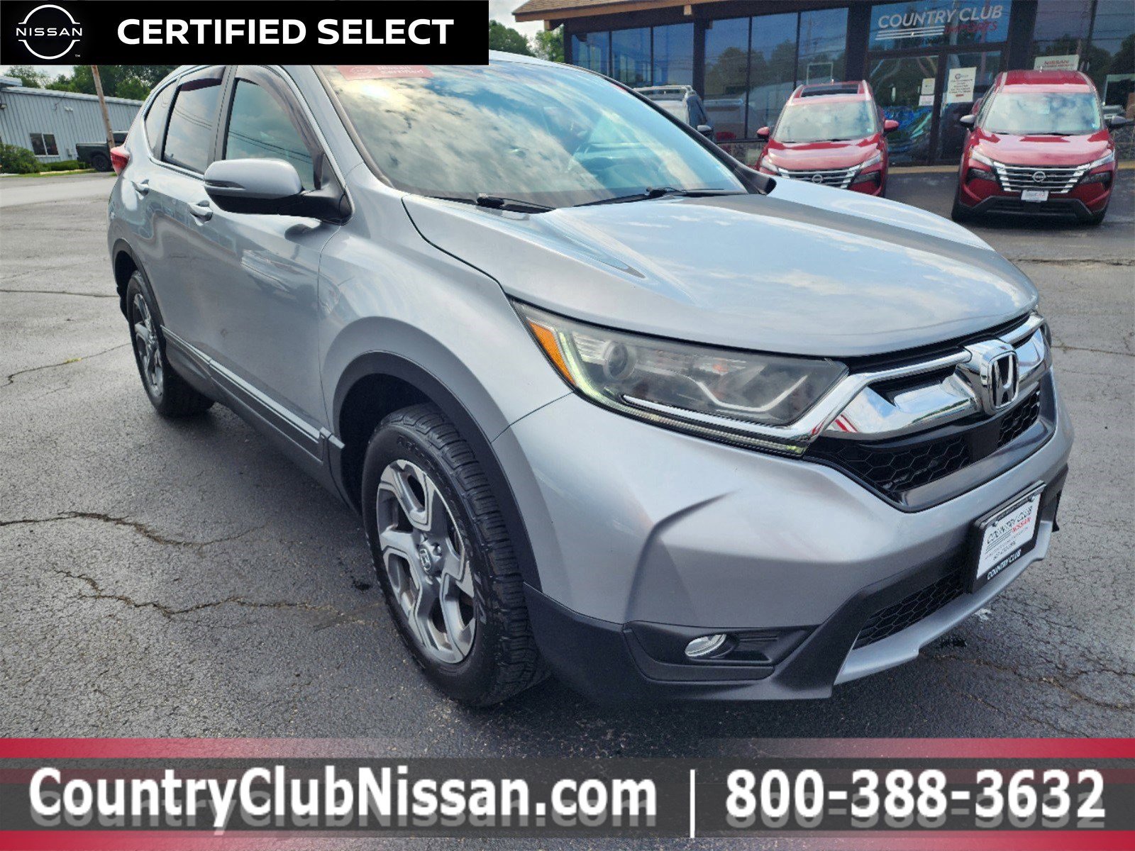 Used 2017 Honda CR-V EX-L with VIN 5J6RW2H8XHL030283 for sale in Oneonta, NY