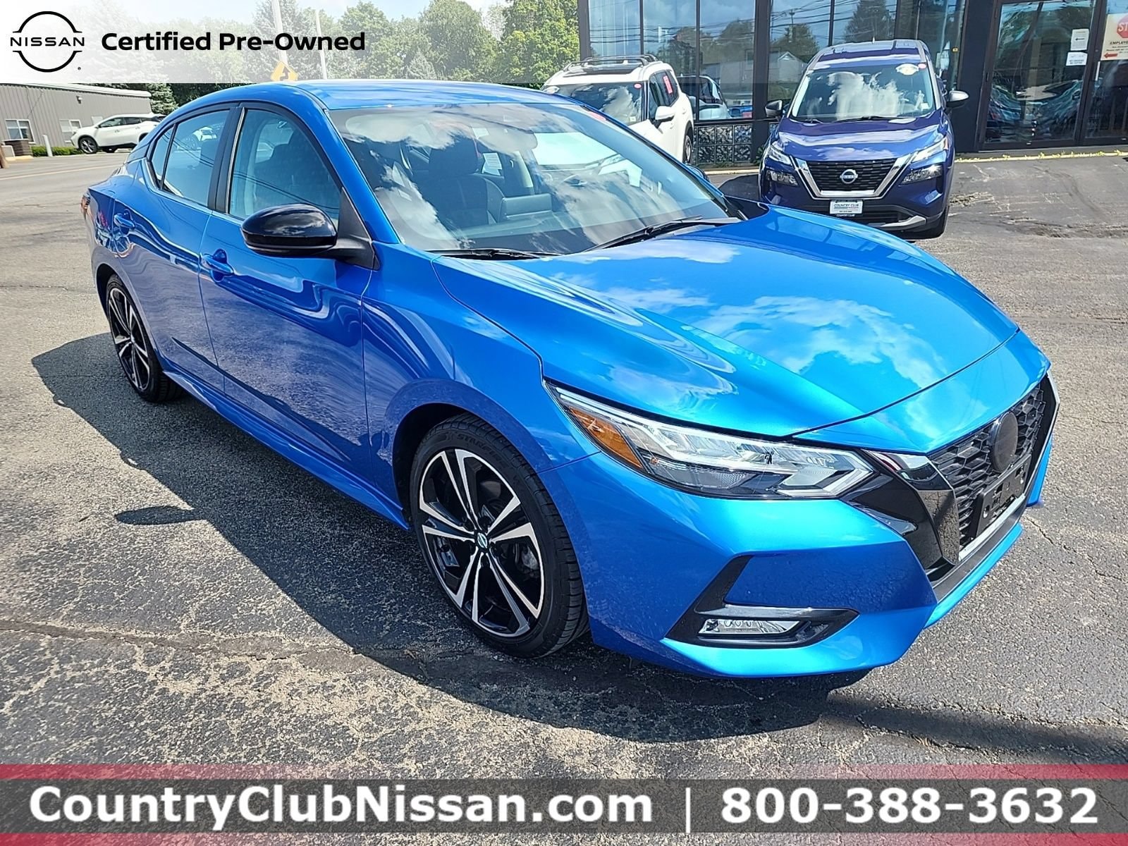 Used 2021 Nissan Sentra SR with VIN 3N1AB8DVXMY324008 for sale in Oneonta, NY
