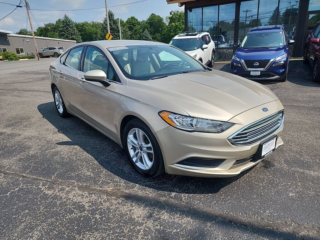 Certified 2018 Ford Fusion SE Sedan