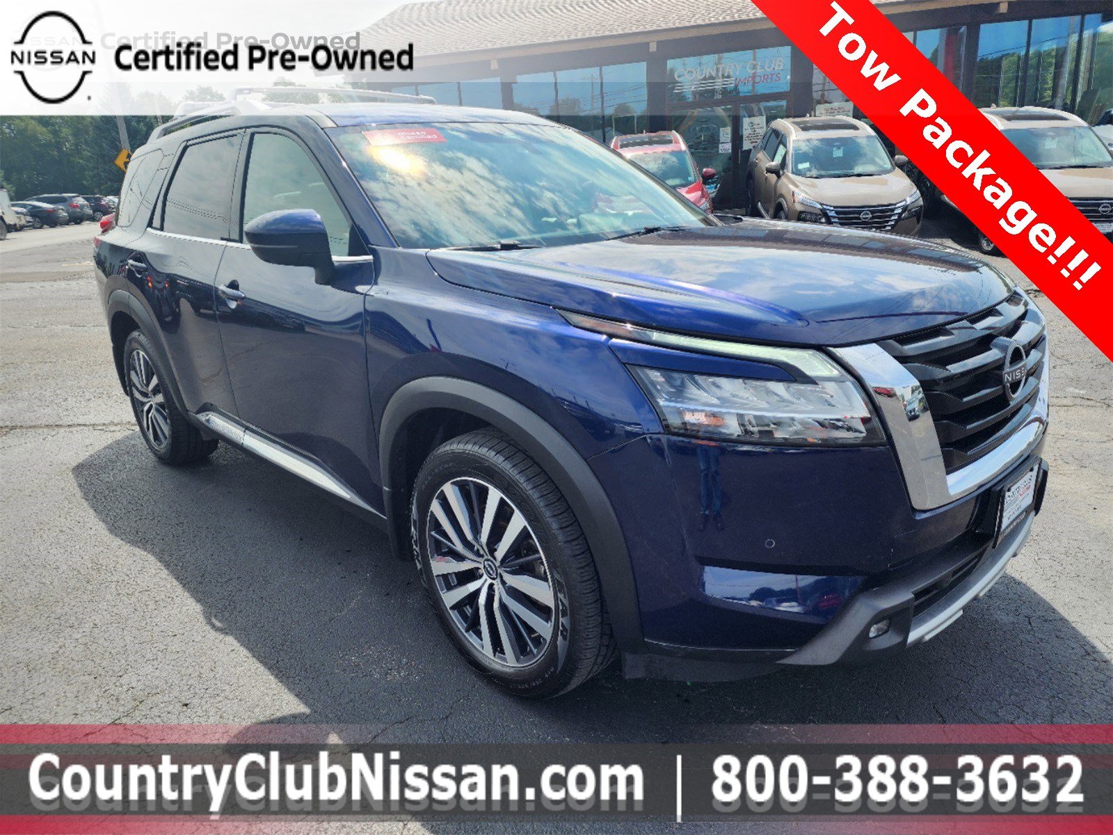 Certified 2022 Nissan Pathfinder Platinum with VIN 5N1DR3DJ2NC235433 for sale in Oneonta, NY