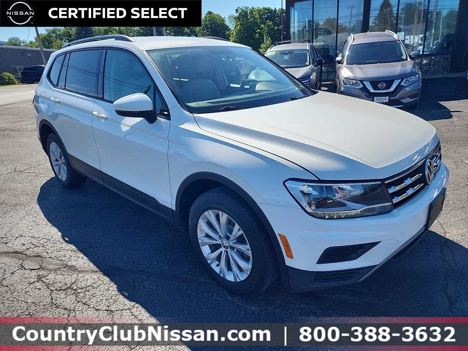 Certified 2019 Volkswagen Tiguan S with VIN 3VV0B7AX1KM073572 for sale in Oneonta, NY