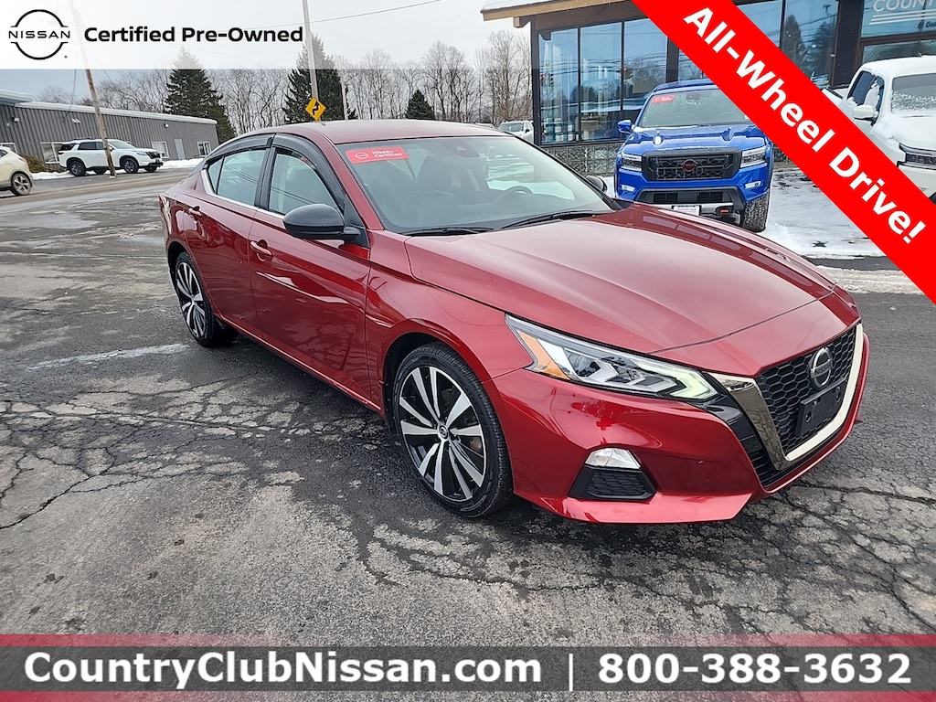 Certified 2022 Nissan Altima 2.5 SR Sedan
