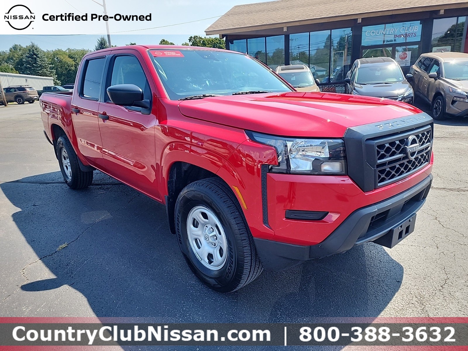 Certified 2022 Nissan Frontier S with VIN 1N6ED1EK0NN695971 for sale in Oneonta, NY