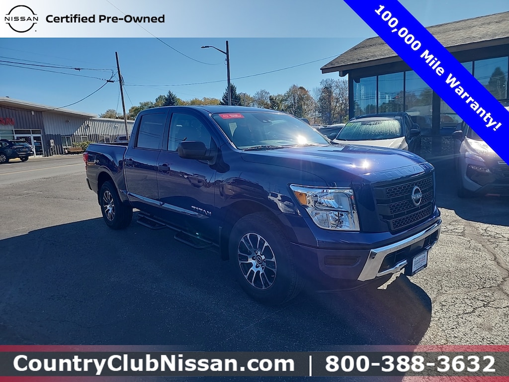 Certified 2024 Nissan Titan SV Truck Crew Cab