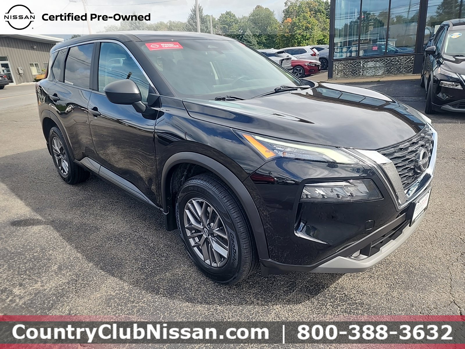 Certified 2023 Nissan Rogue S with VIN 5N1BT3AB1PC813367 for sale in Oneonta, NY