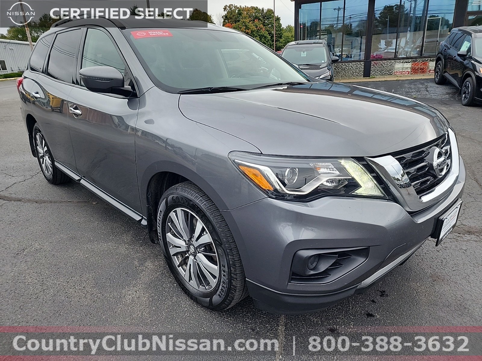 Certified 2019 Nissan Pathfinder S with VIN 5N1DR2MM6KC629226 for sale in Oneonta, NY