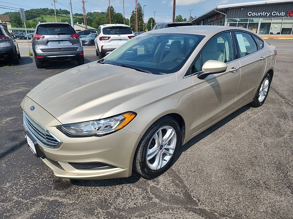 Certified 2018 Ford Fusion SE Sedan