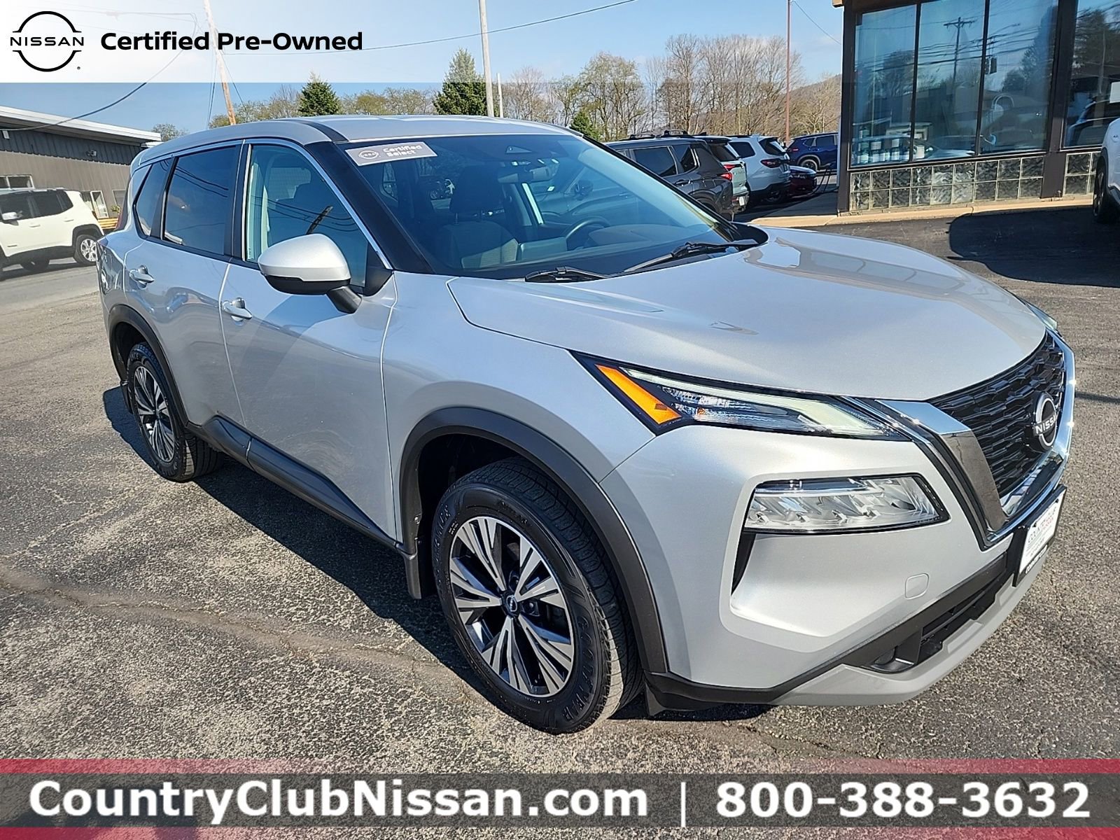 Certified 2022 Nissan Rogue SV with VIN 5N1BT3BB0NC675252 for sale in Oneonta, NY