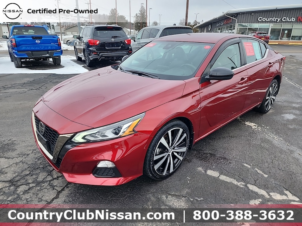 Certified 2022 Nissan Altima 2.5 SR Sedan