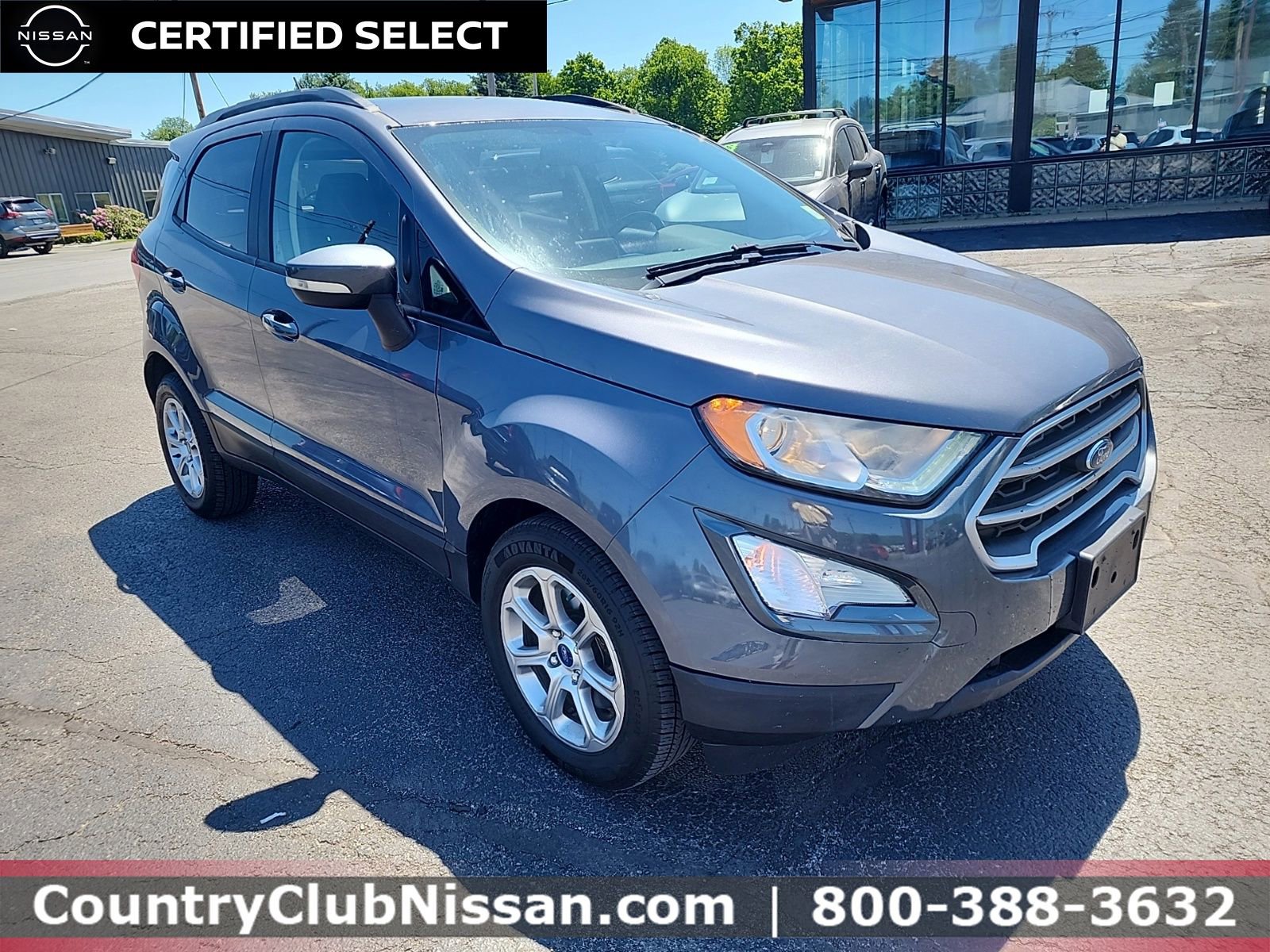 Certified 2019 Ford Ecosport SE with VIN MAJ3S2GE8KC304351 for sale in Oneonta, NY