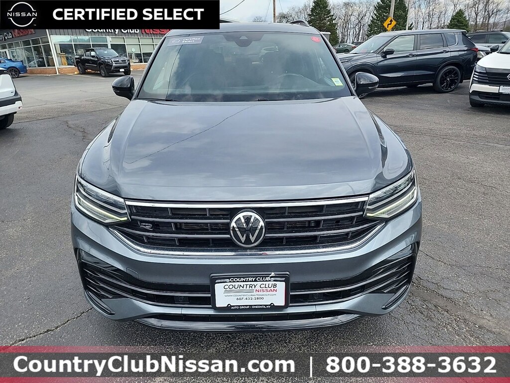 Certified 2022 Volkswagen Tiguan 2.0T SE R-Line Black SUV