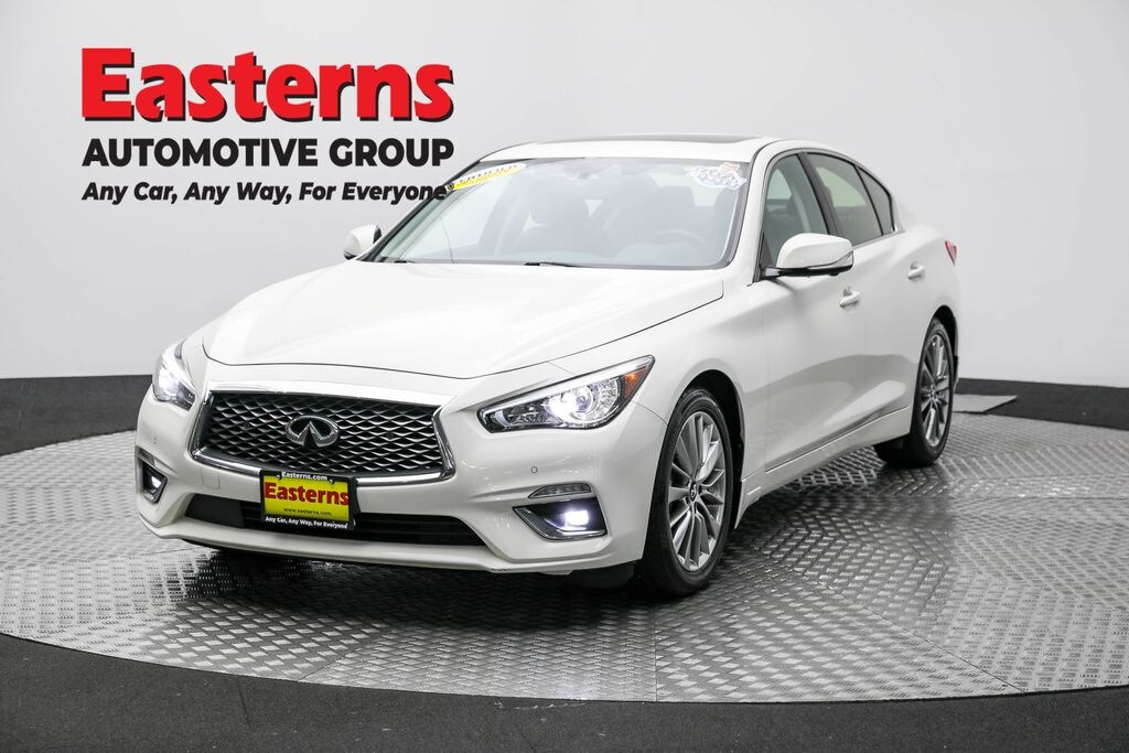 Used 2022 INFINITI Q50 Luxe Sedan