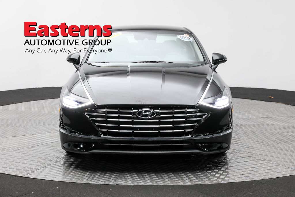 2021 Hyundai Sonata Hybrid Blue photo 2