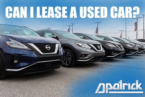 Can you lease a used car?