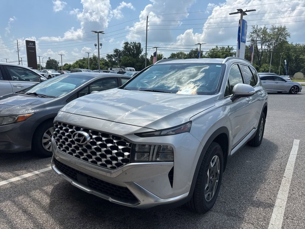 2022 Hyundai Santa Fe Blue photo 2