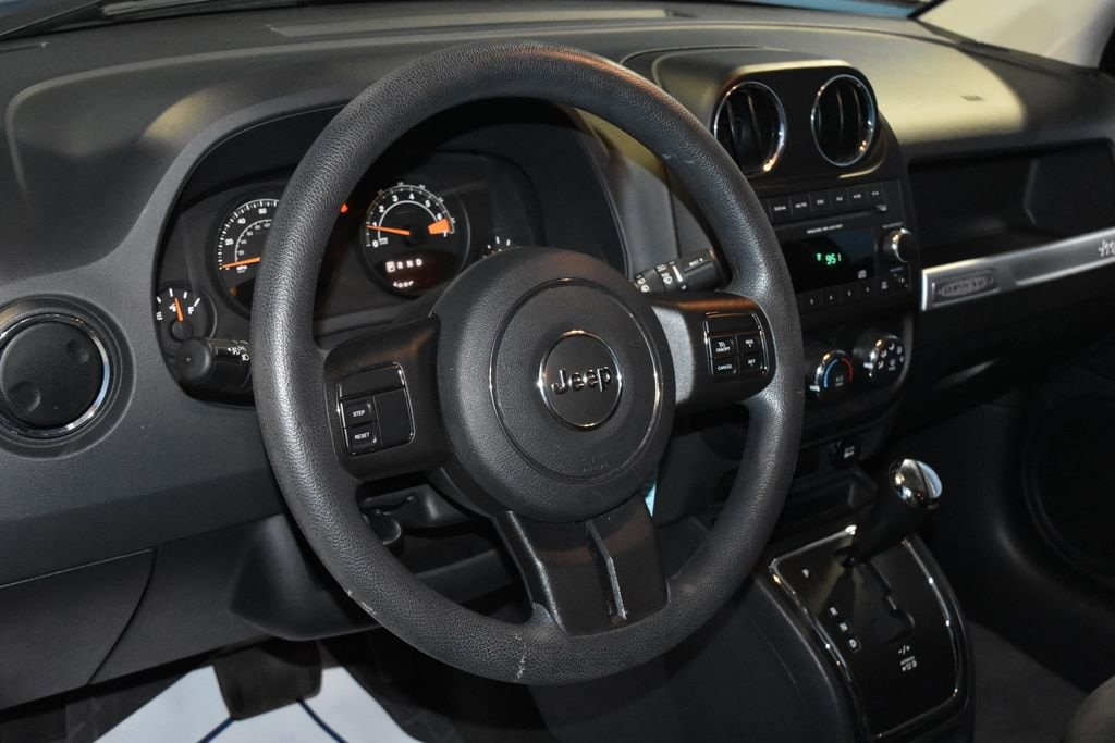 Used 2014 Jeep Compass Sport with VIN 1C4NJDBB3ED777510 for sale in Evansville, IN