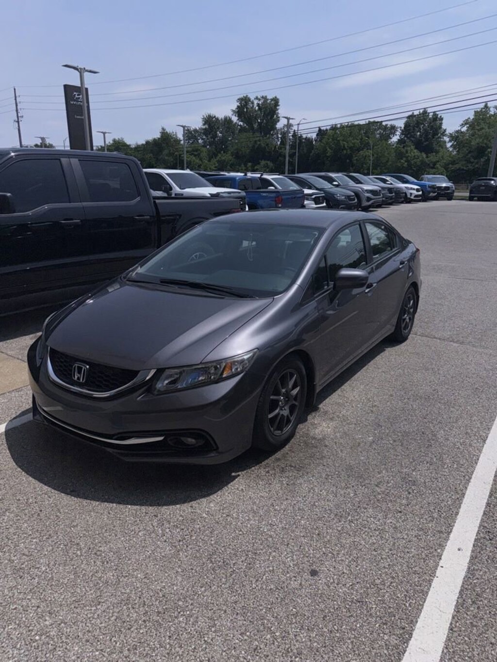 Used 2015 Honda Civic LX 4D Sedan