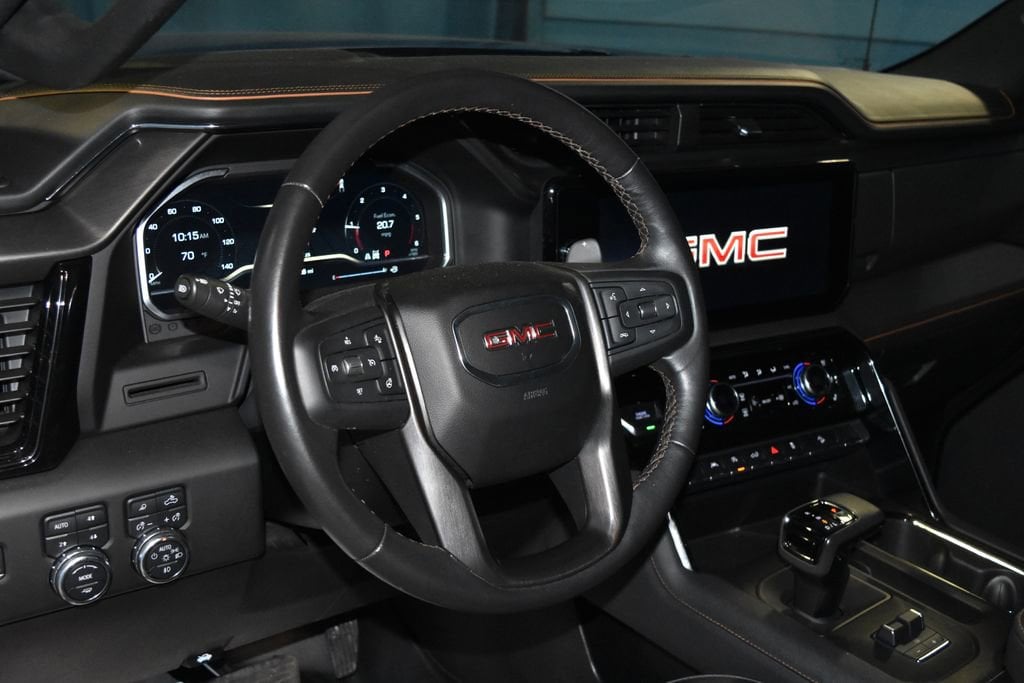 Used 2022 GMC Sierra 1500 AT4 with VIN 1GTUUEETXNZ616331 for sale in Evansville, IN
