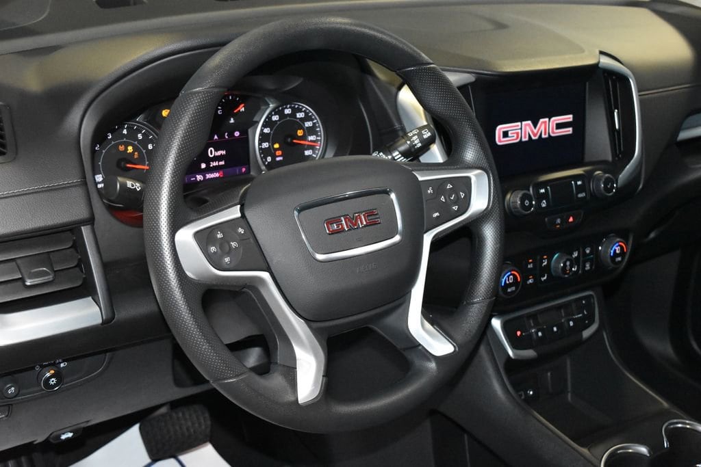 Used 2022 GMC Terrain SLE with VIN 3GKALMEV9NL130476 for sale in Evansville, IN