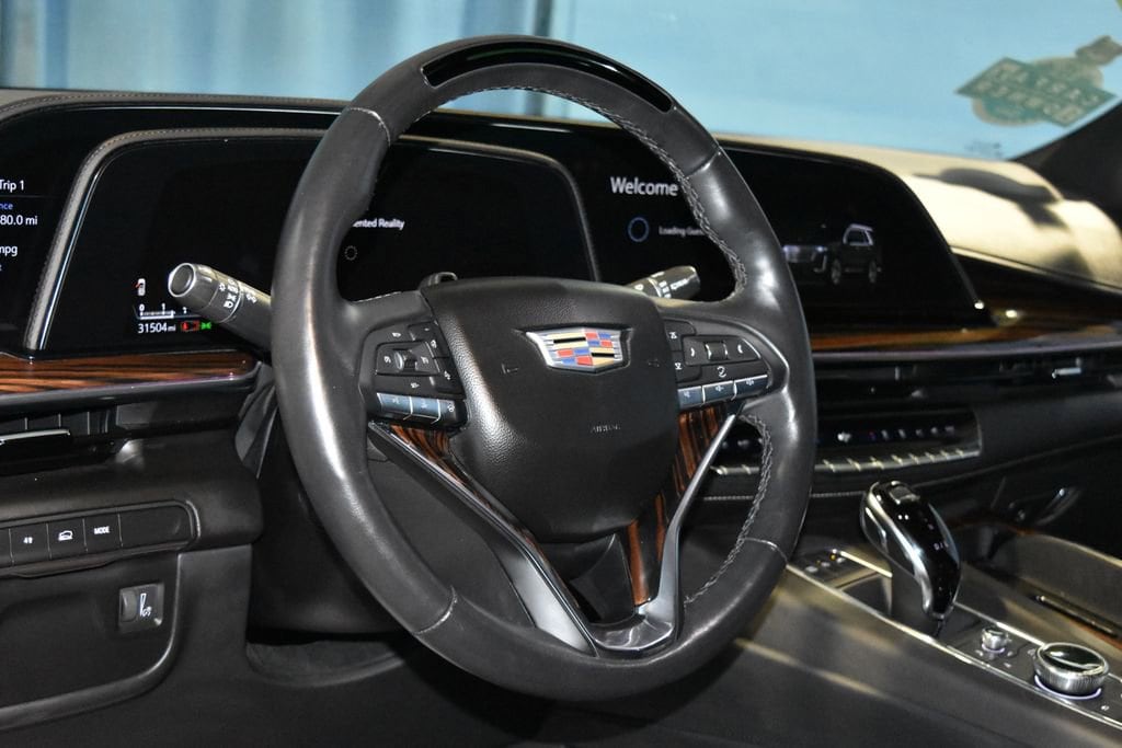 Used 2023 Cadillac Escalade Premium Luxury with VIN 1GYS4BKL0PR315008 for sale in Evansville, IN